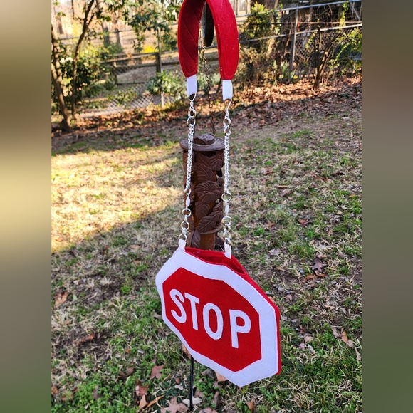 Stop sign tote bag - Picture 6 of 7
